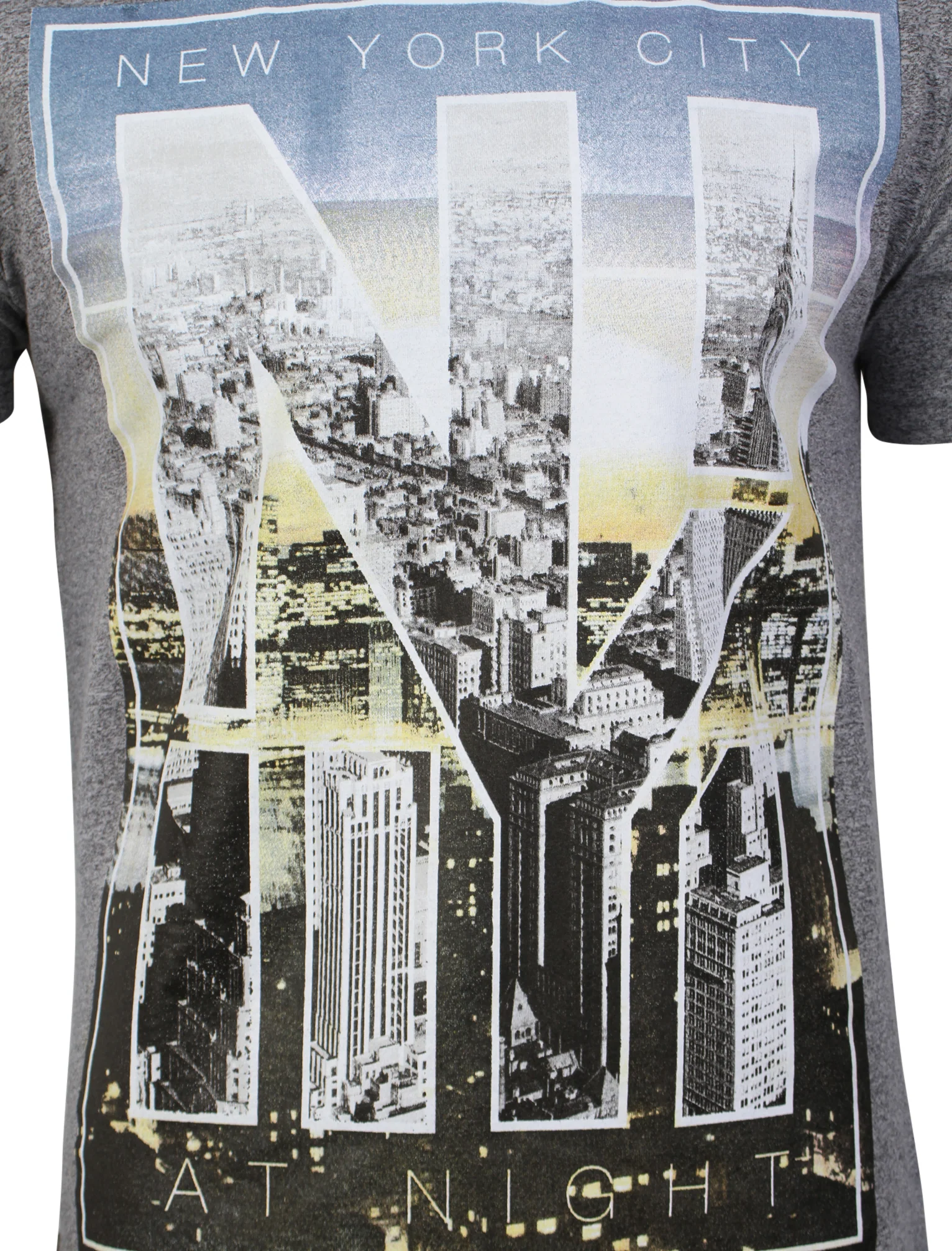 NIY Yarn Dyed T-shirt in Mood Indigo Grindal - Dissident - Image 4