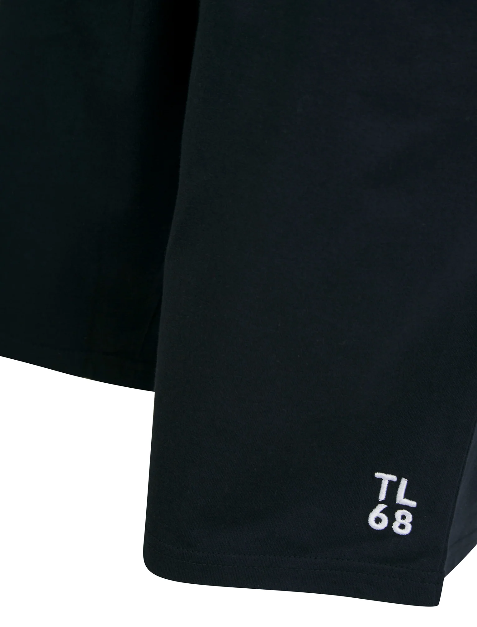 Emre Cotton Jersey Lounge Shorts with Elastic Waist in Jet Black - Tokyo Laundry - Image 3