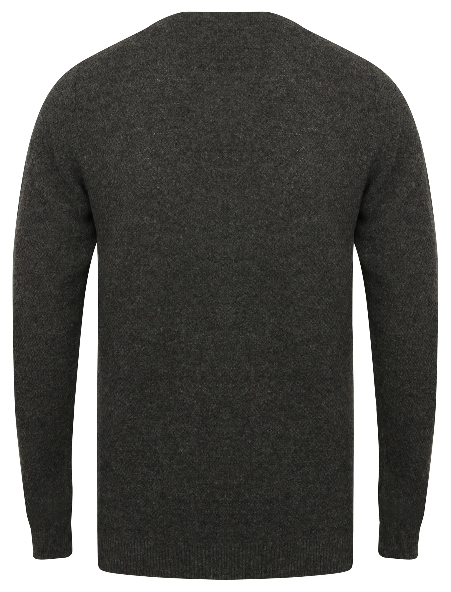 Hawes V Neck Lambswool Rich Knitted Jumper in Charcoal - Tokyo Laundry - Image 5