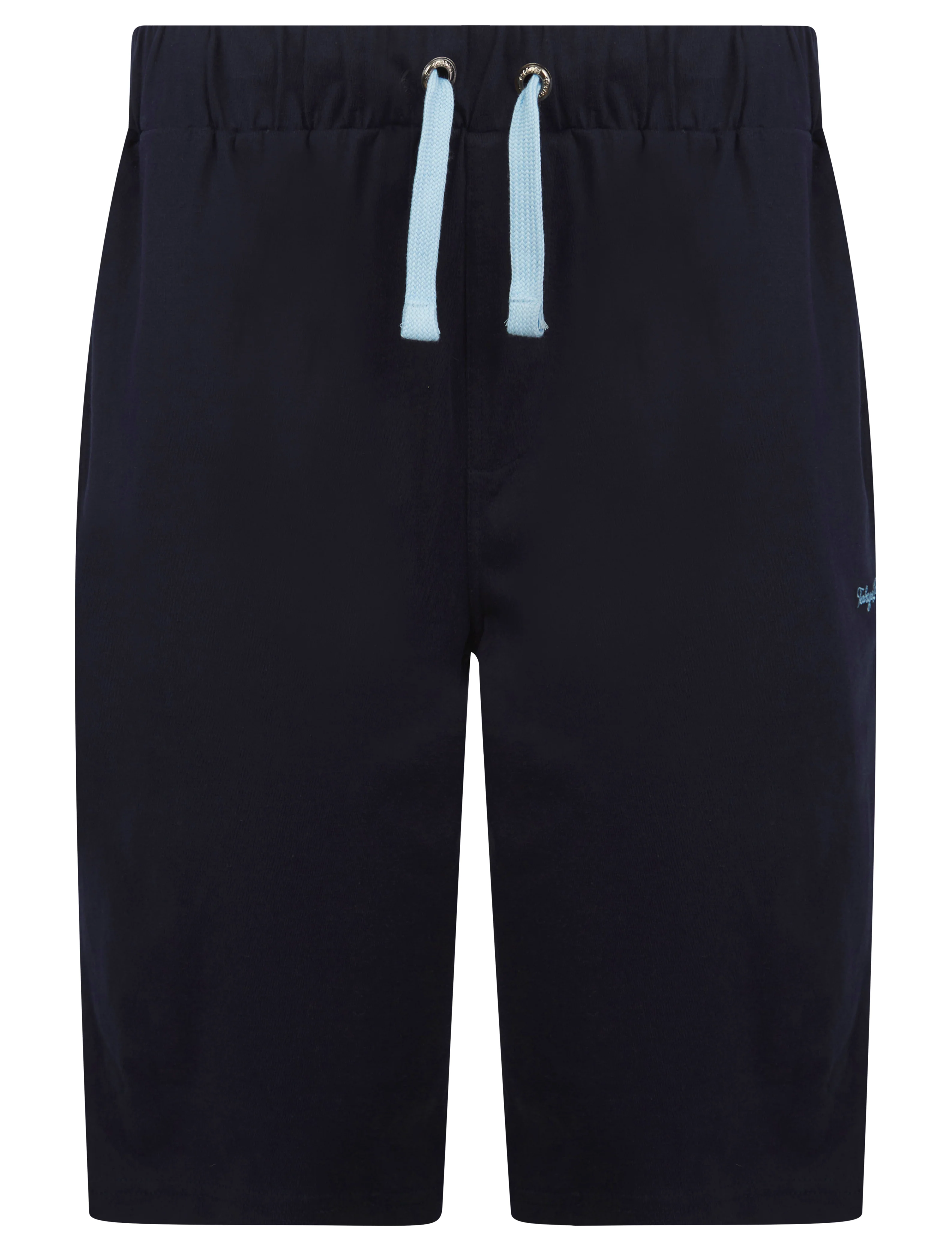 Jackman 2 Piece Jersey Cotton Crew Neck T-Shirt and Shorts Lounge Set in Subdued Blue - Tokyo Laundry - Image 5