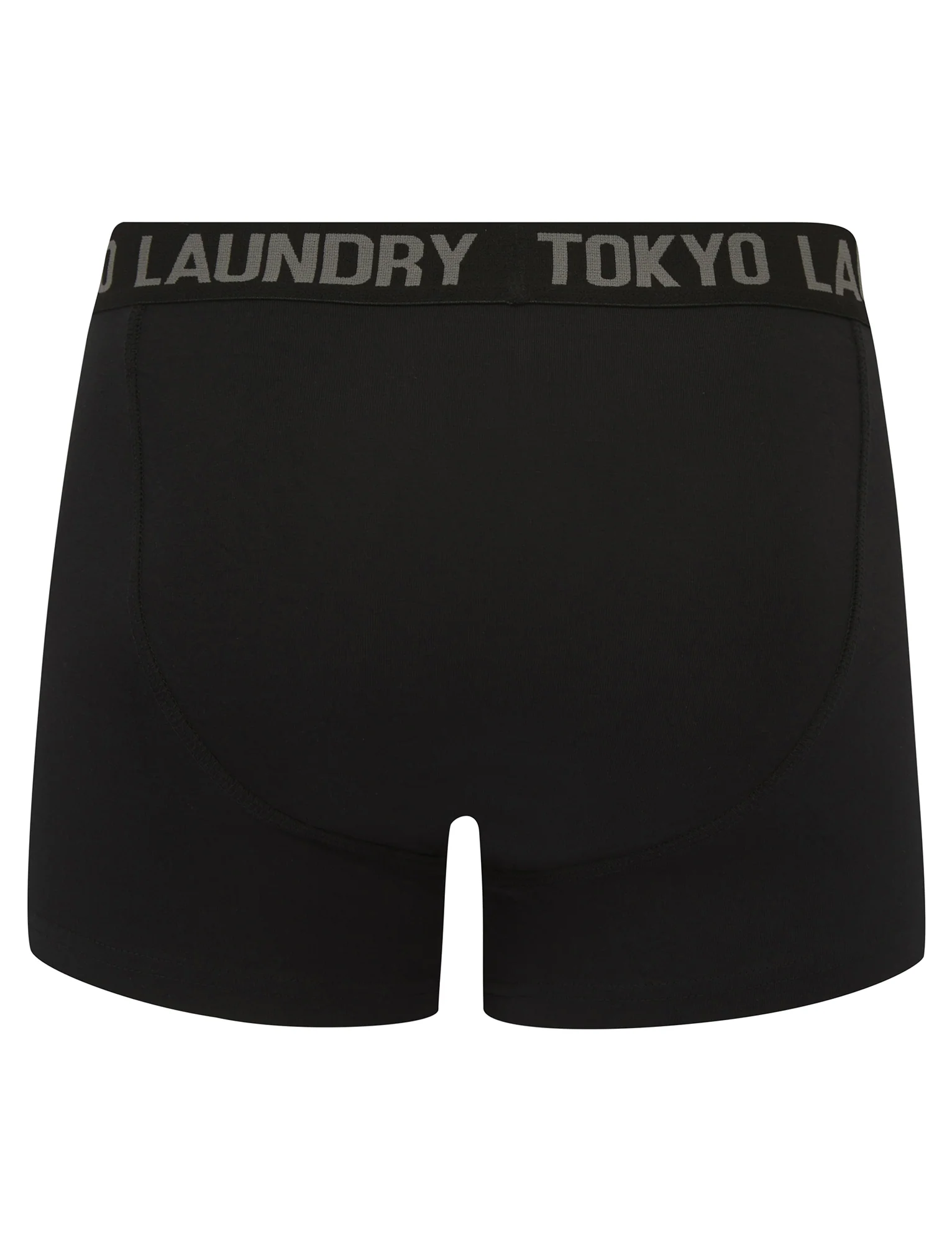 Jax (5 Pack) Stretch Cotton Boxer Shorts Set in Black / Grey / White - Tokyo Laundry - Image 5