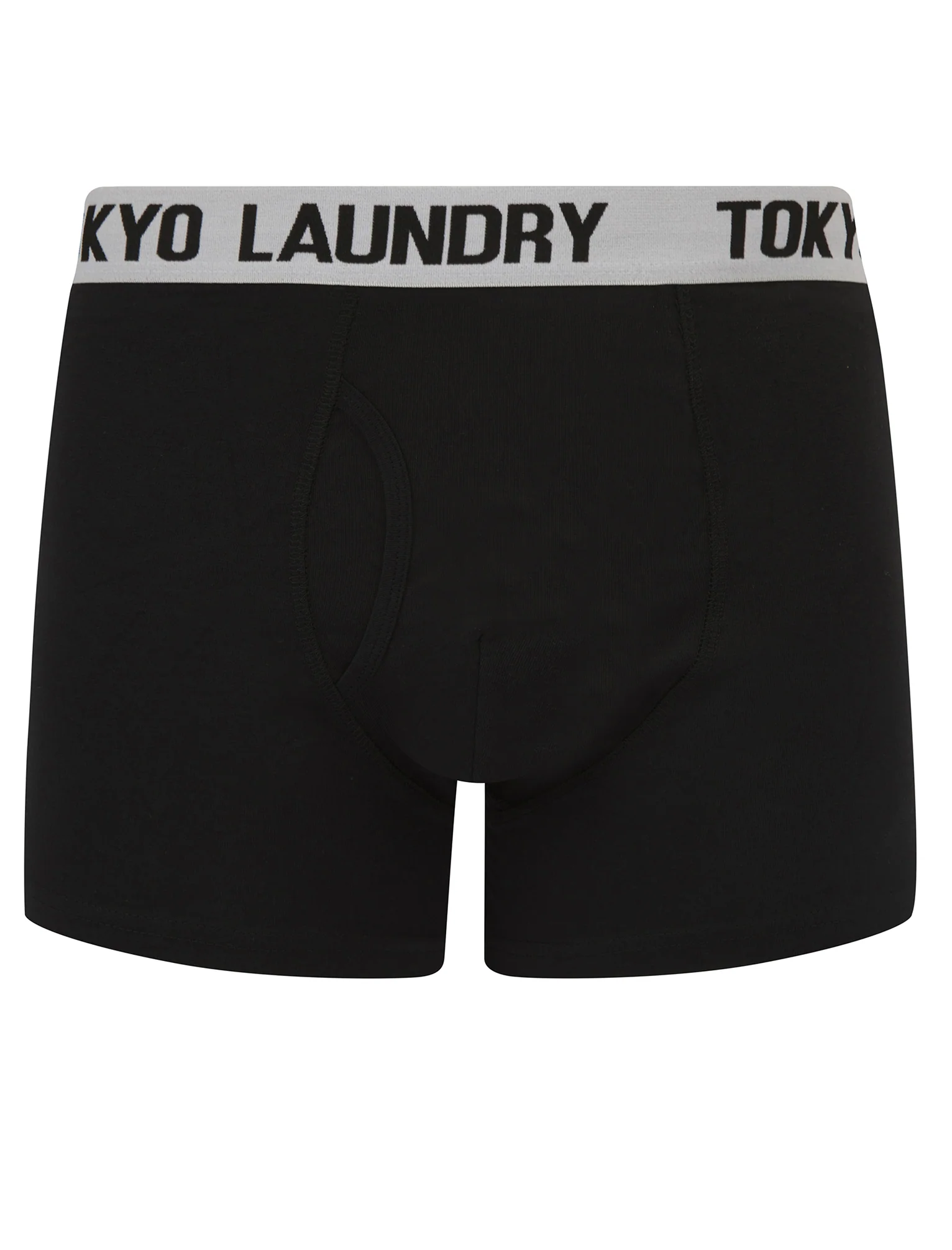 Jax (5 Pack) Stretch Cotton Boxer Shorts Set in Black / Grey / White - Tokyo Laundry - Image 8