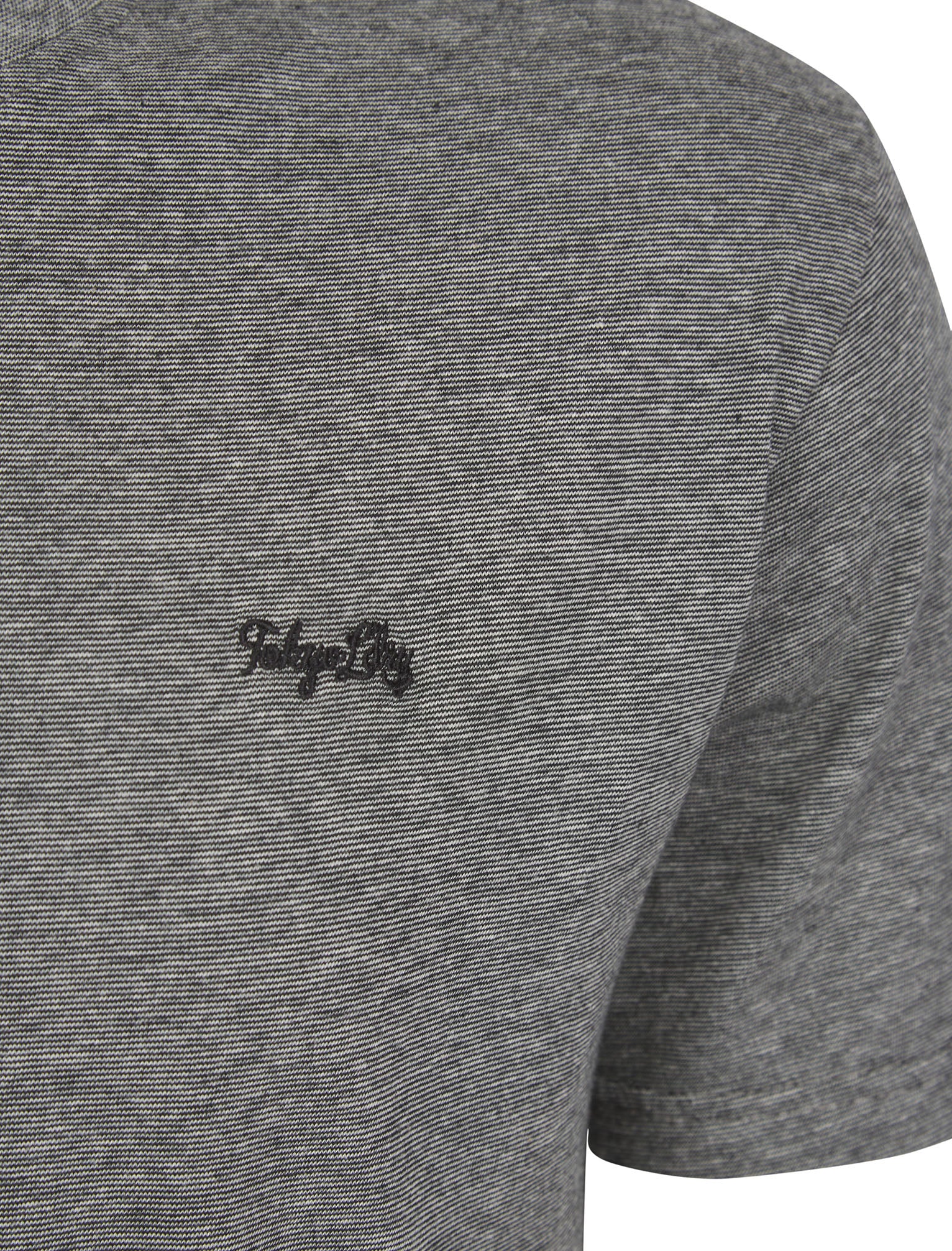 Keir 2 Piece Jersey Cotton Crew Neck T-Shirt and Shorts Lounge Set in Black And White Stripe - Tokyo Laundry - Image 4