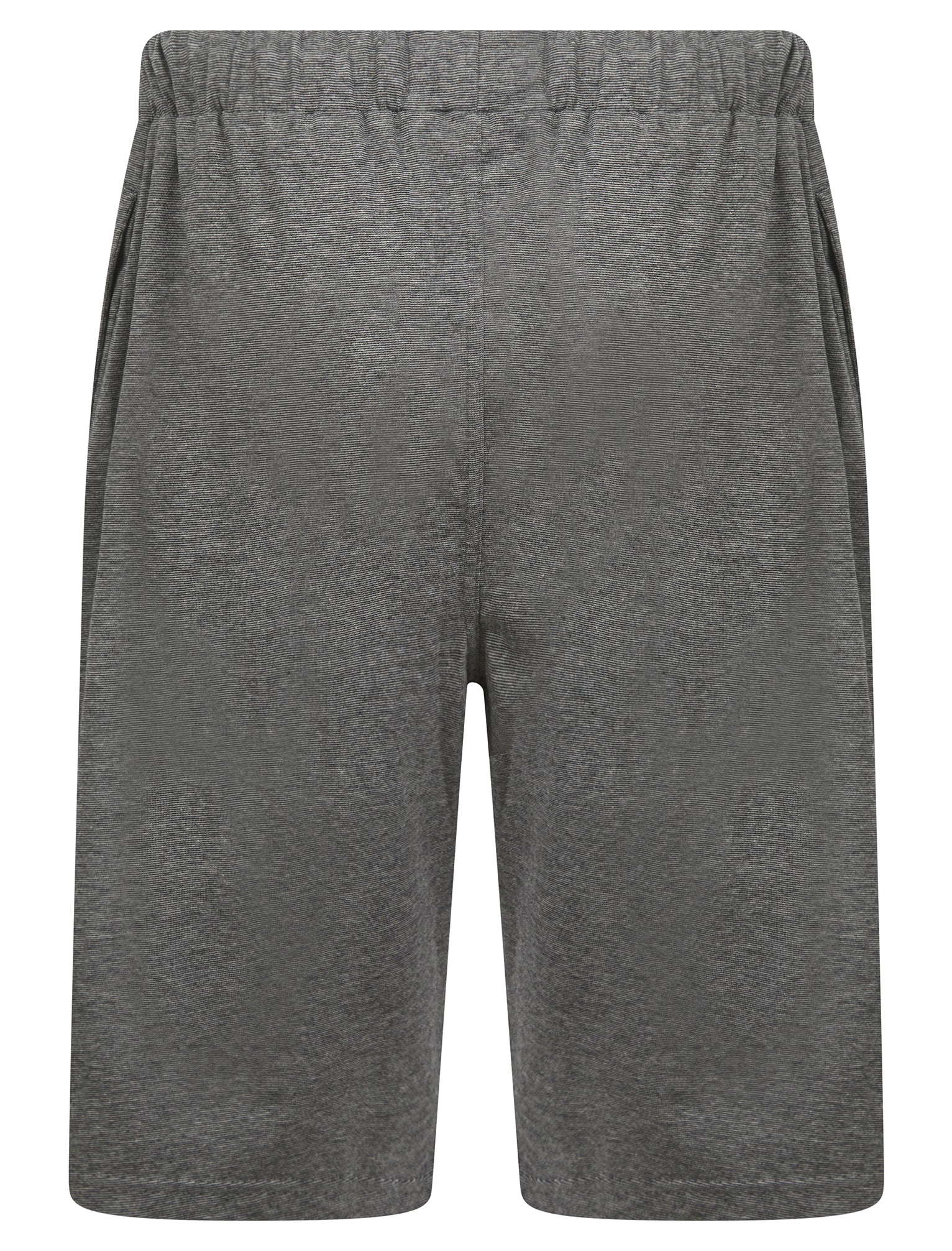 Keir 2 Piece Jersey Cotton Crew Neck T-Shirt and Shorts Lounge Set in Jet Black - Tokyo Laundry - Image 6