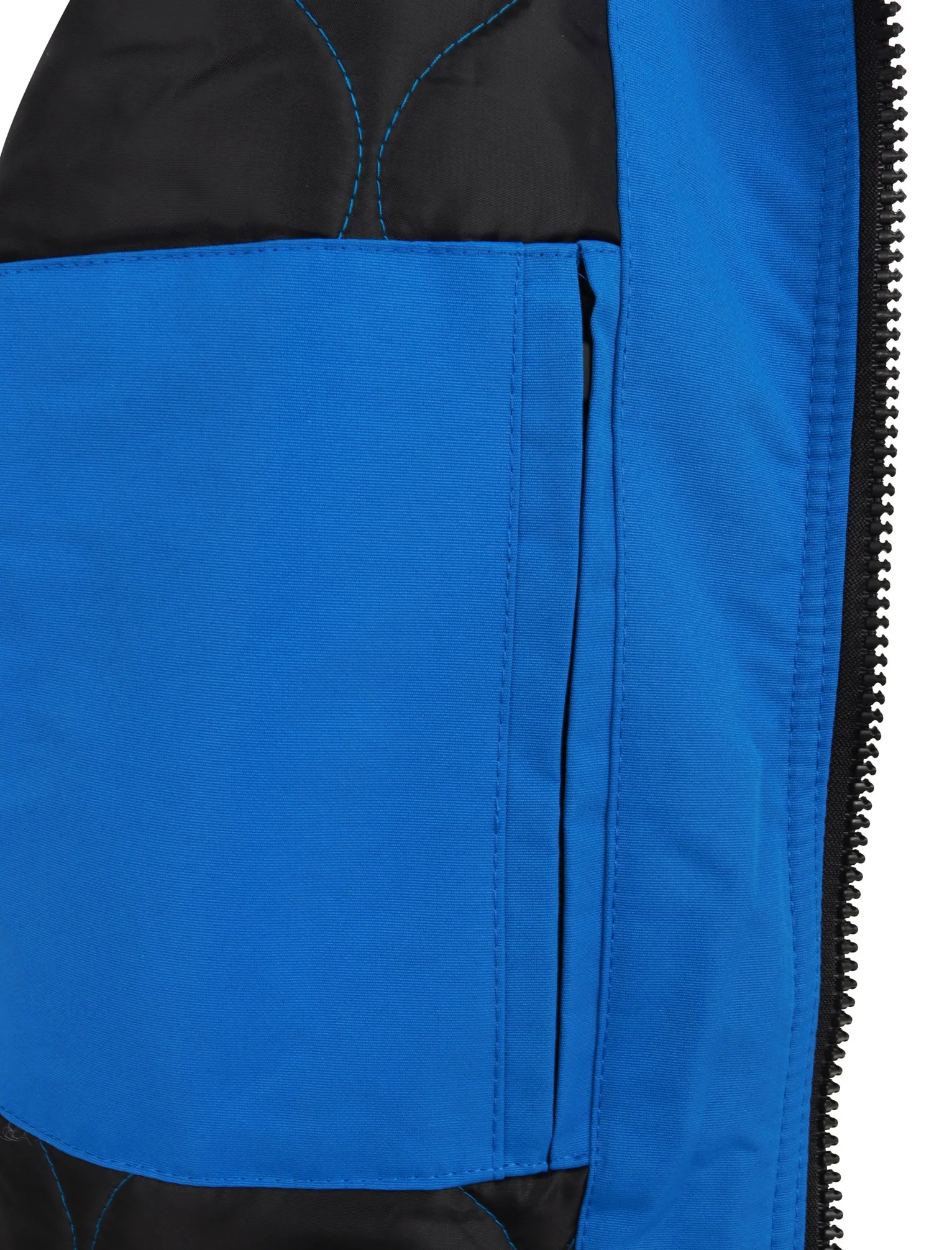 Kennett Taslon Short Parka Coat With Borg Lined Hood In Olympian Blue - Tokyo Laundry - Image 7