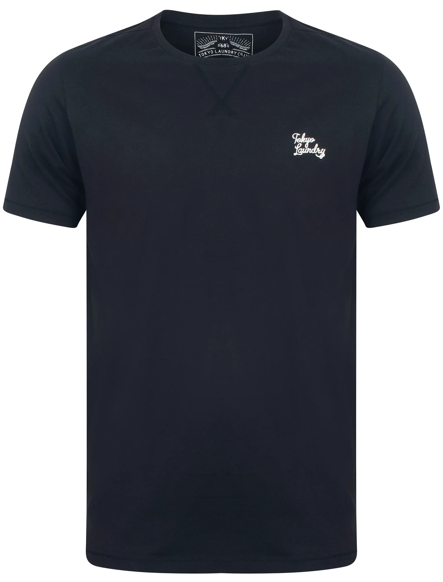 Koppelo (3 Pack) Crew Neck Cotton T-Shirts In White / Light Grey Marl / Navy - Tokyo Laundry - Image 4