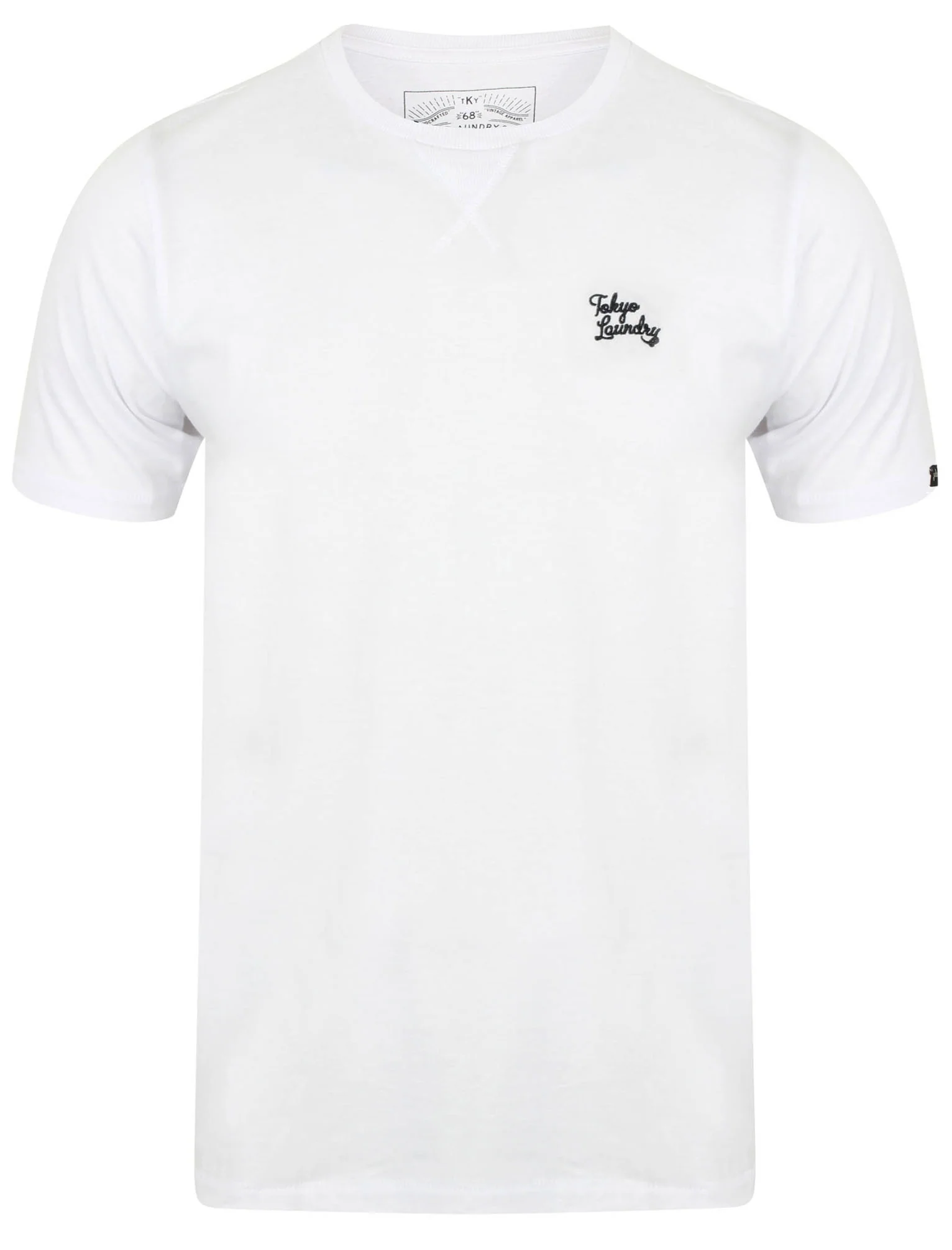 Koppelo (3 Pack) Crew Neck Cotton T-Shirts In White / Light Grey Marl / Navy - Tokyo Laundry - Image 7