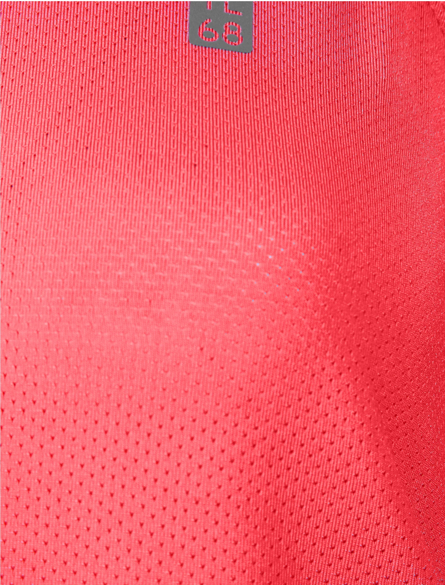 Mancuso Perforated Racer Back Vest Top in Rouge Red - Tokyo Laundry Active - Image 3