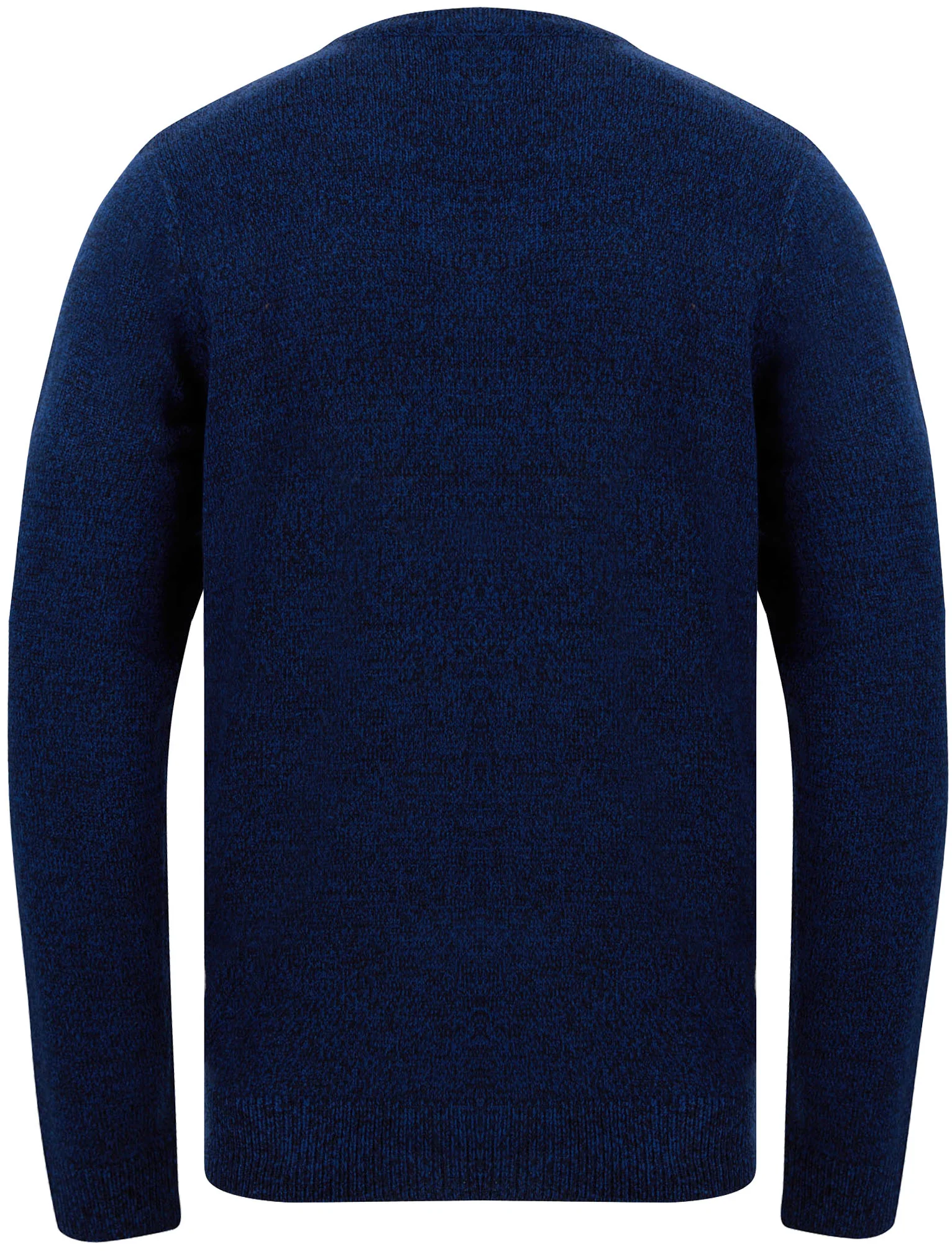 Men's Merry Deer Motif Novelty Christmas Jumper in Ink / Sapphire Twist - Merry Christmas - Image 3