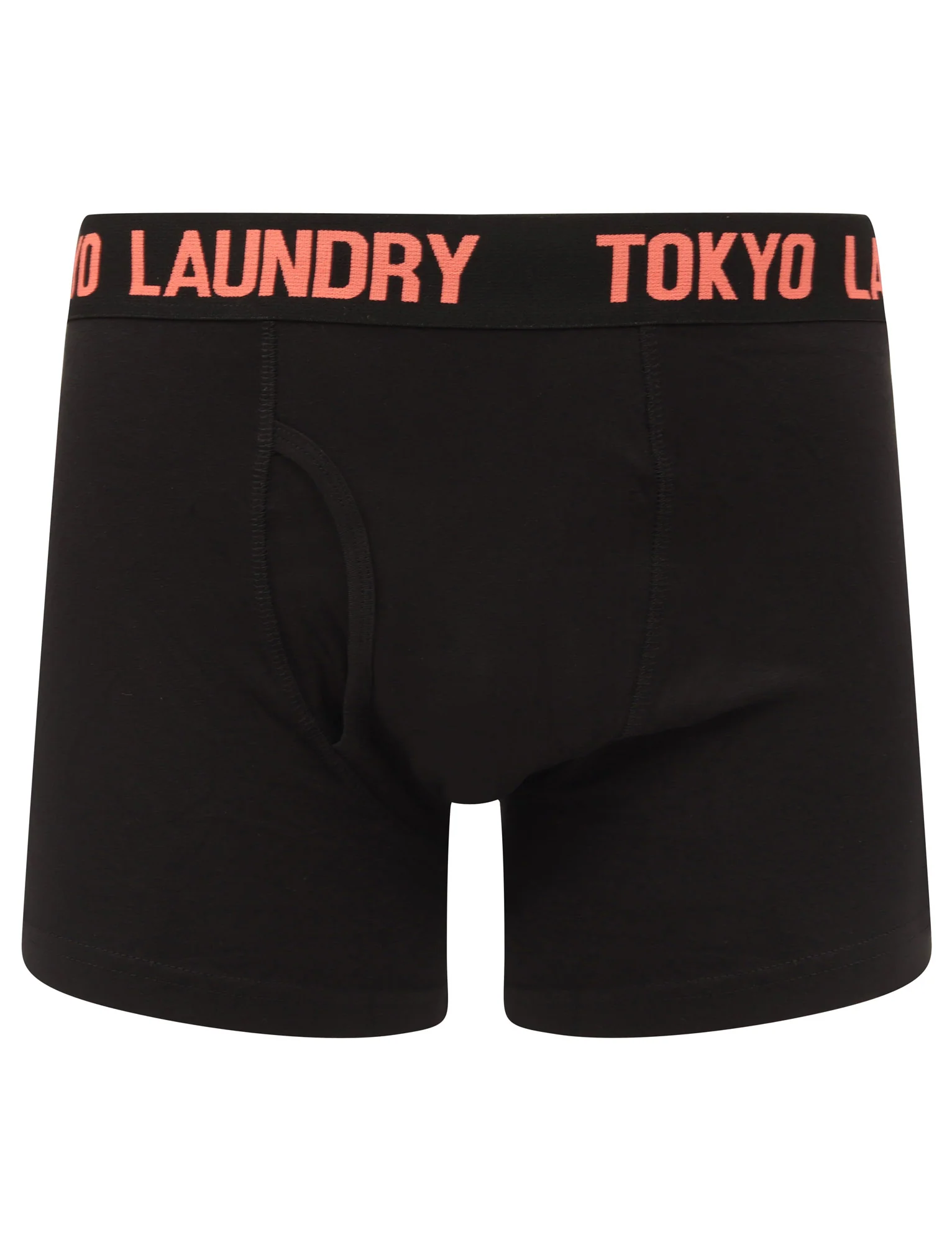 Parkfields (2 Pack) Boxer Shorts Set in Emberglow Orange / River Green - Tokyo Laundry - Image 4