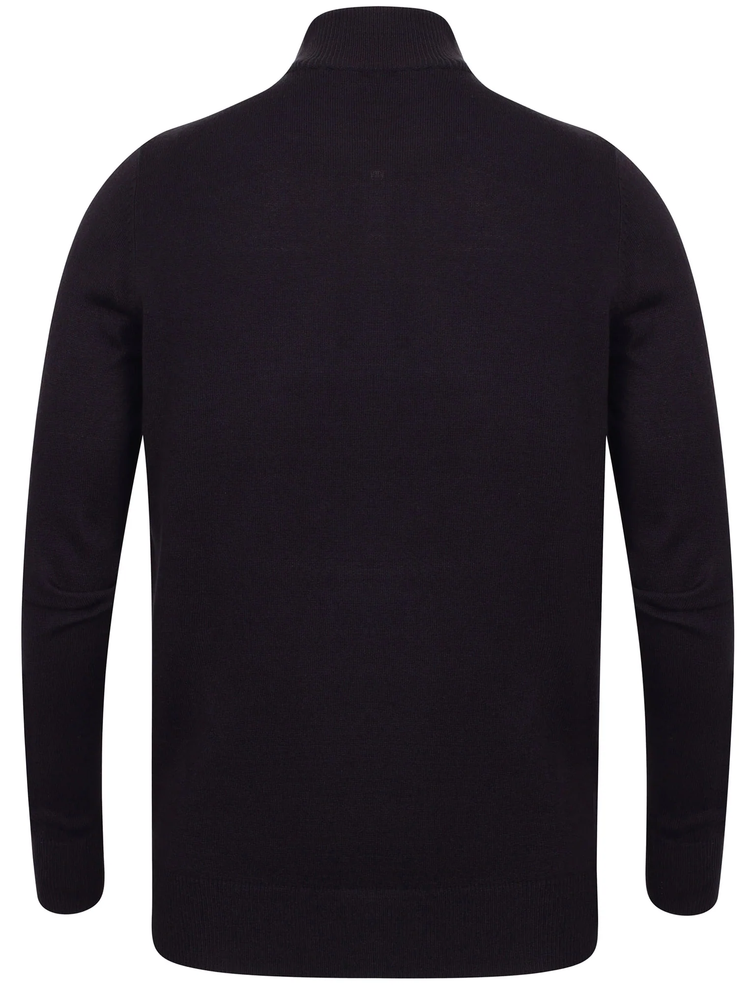 Redwood 2 Half Zip Neck Cashmilon Knit Jumper in Dark Navy - Kensington Eastside - Image 5