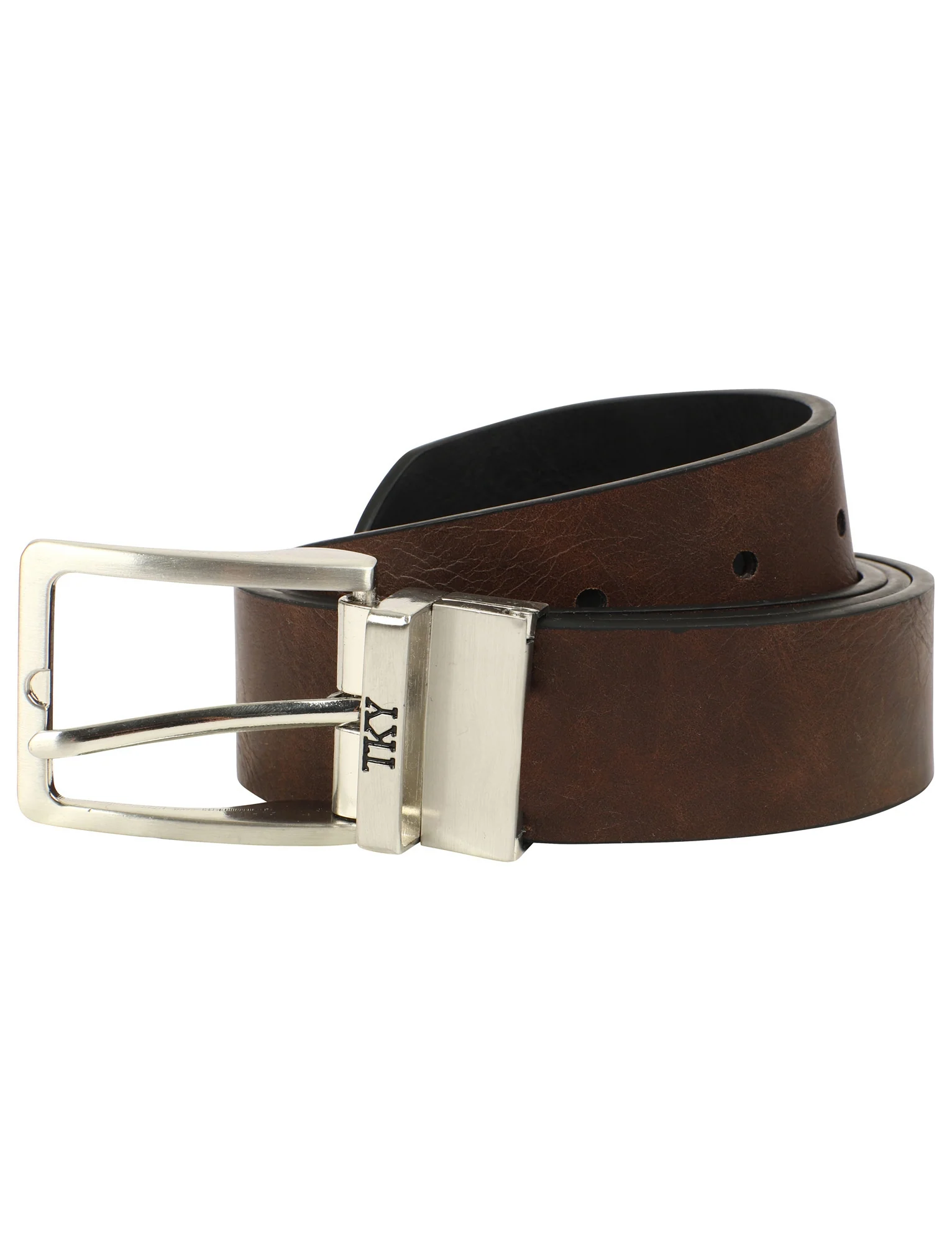 Rosso 2 in 1 Reversible Faux Leather Belt In Black / Brown - Tokyo Laundry - Image 3