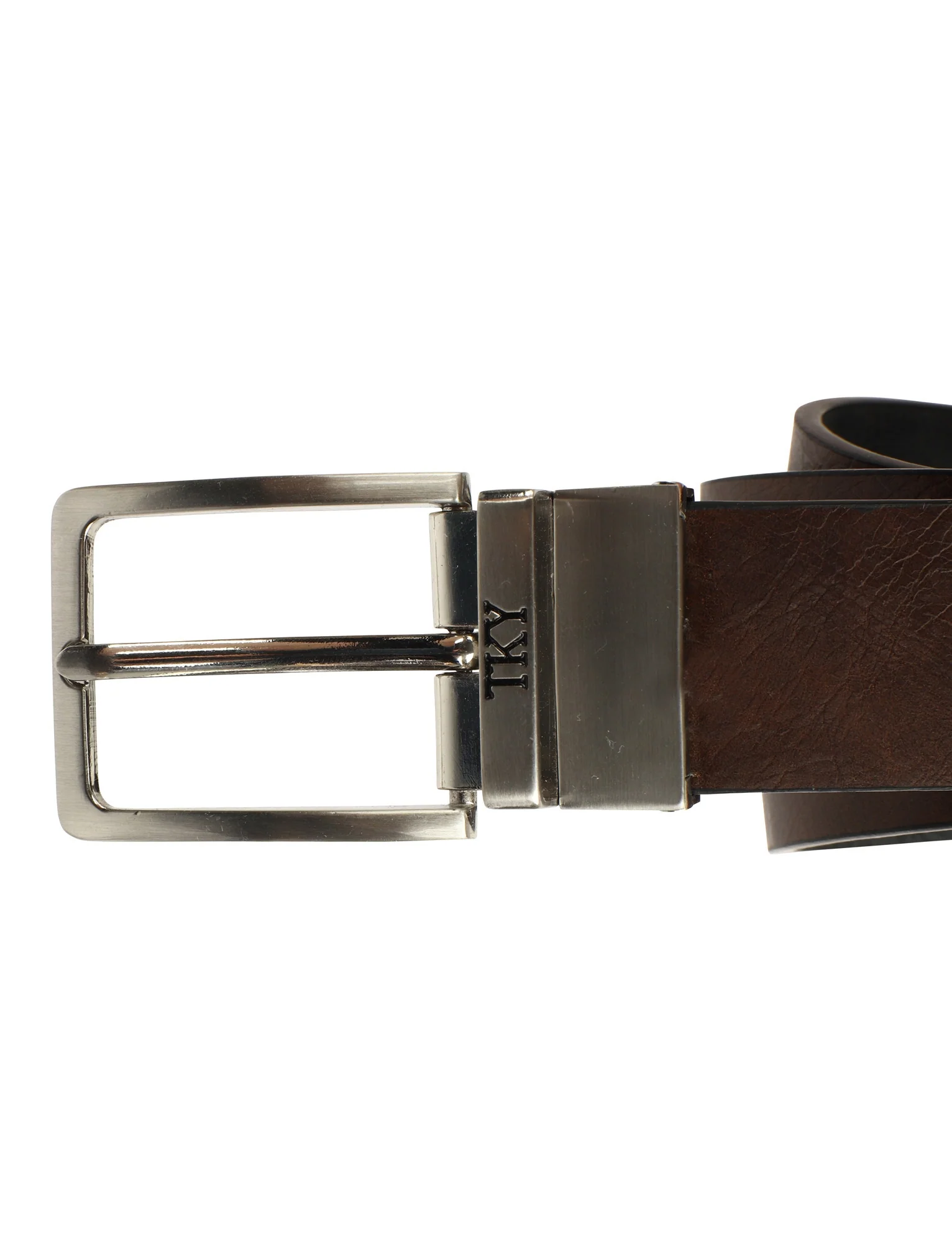 Rosso 2 in 1 Reversible Faux Leather Belt In Black / Brown - Tokyo Laundry - Image 4