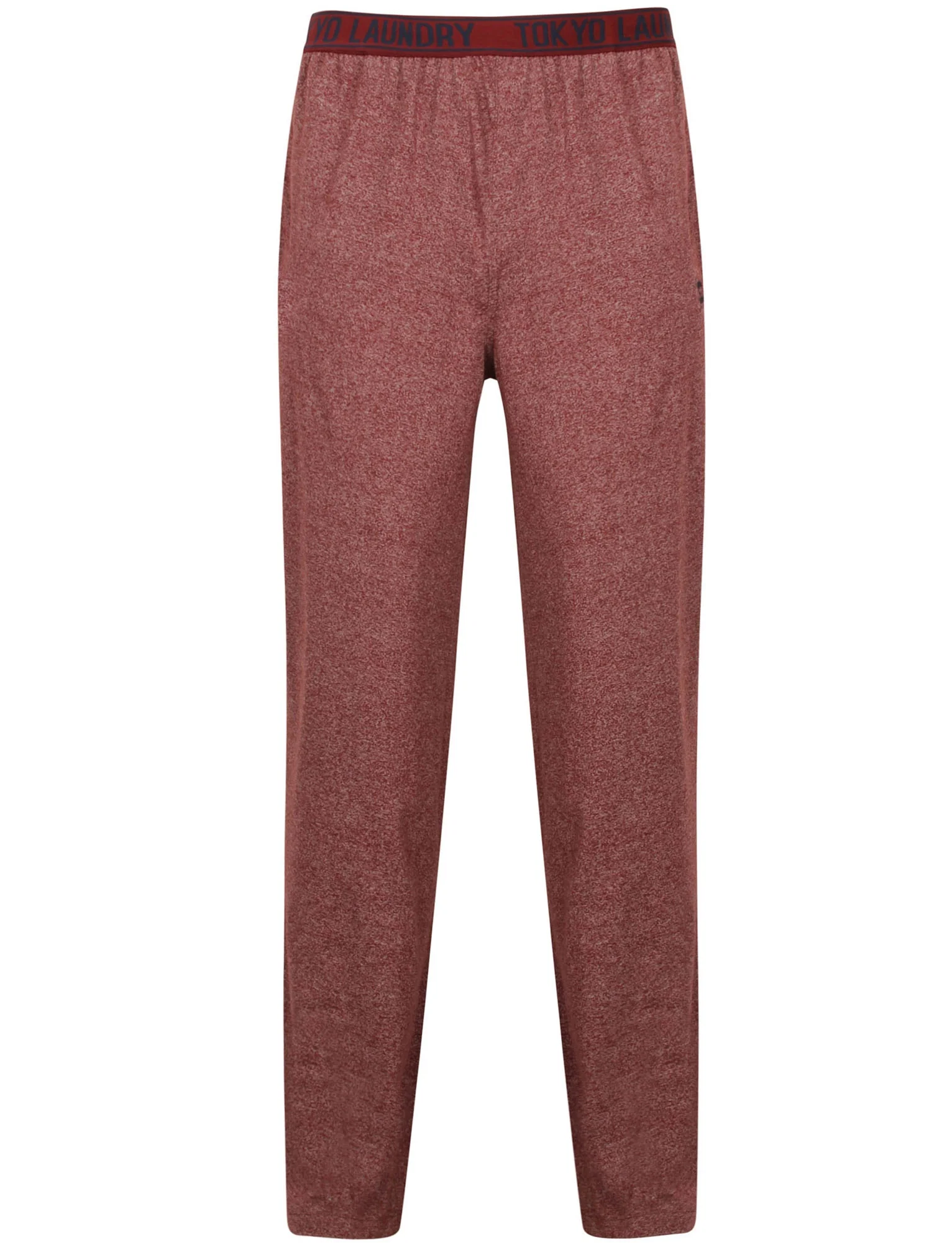 Ruskin Lounge Pants in Oxblood Marl Fleck - Tokyo Laundry - Image 4