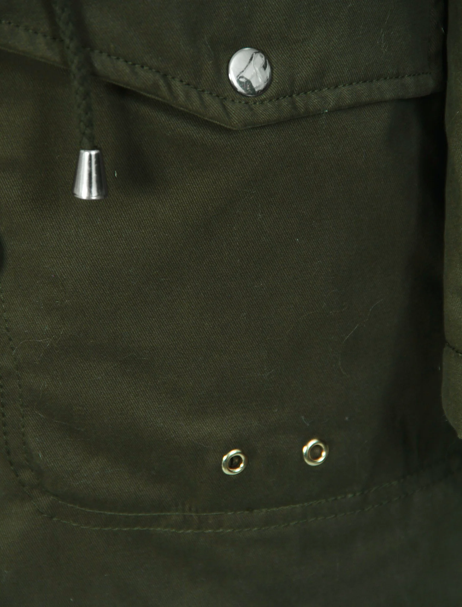 Teegan Parka Jacket in Khaki with Detachable Peachy Keen Fur Hood - Tokyo Laundry - Image 4