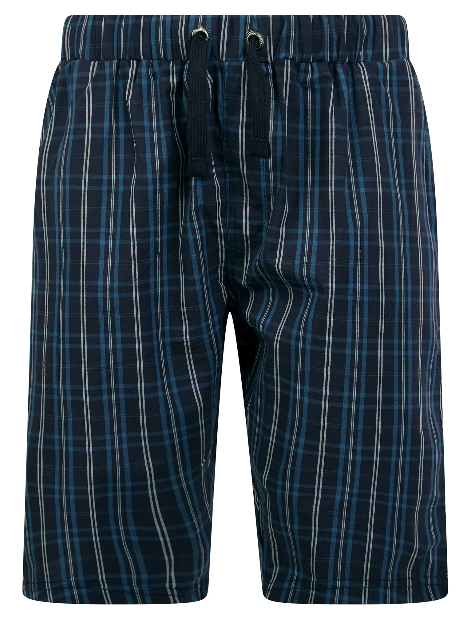 Tengen 2 Piece Jersey Cotton Crew Neck T-Shirt and Check Shorts Lounge Set in Copen Blue - Tokyo Laundry - Image 5