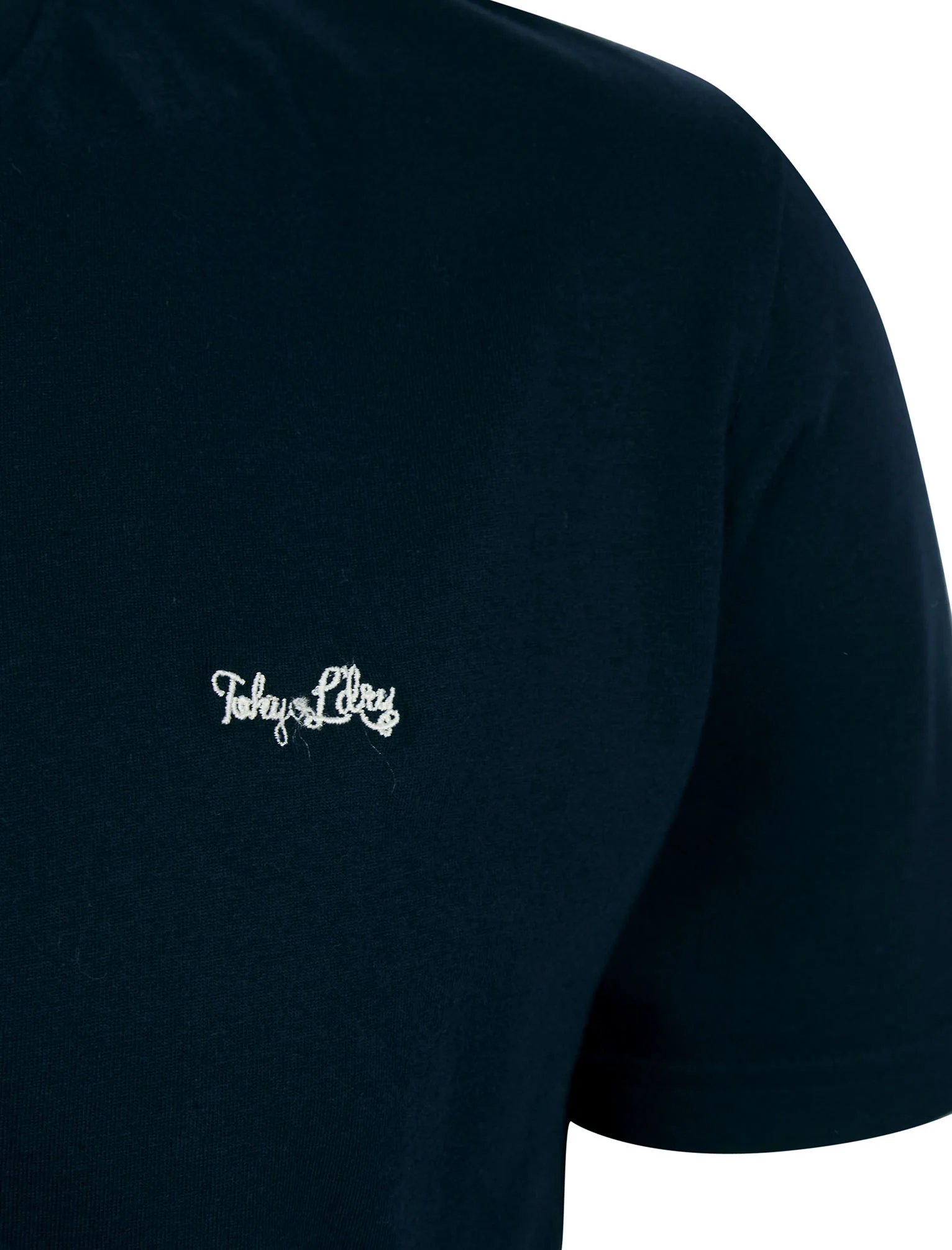 Tengen 2 Piece Jersey Cotton Crew Neck T-Shirt and Check Shorts Lounge Set in Sky Captain Navy - Tokyo Laundry - Image 4