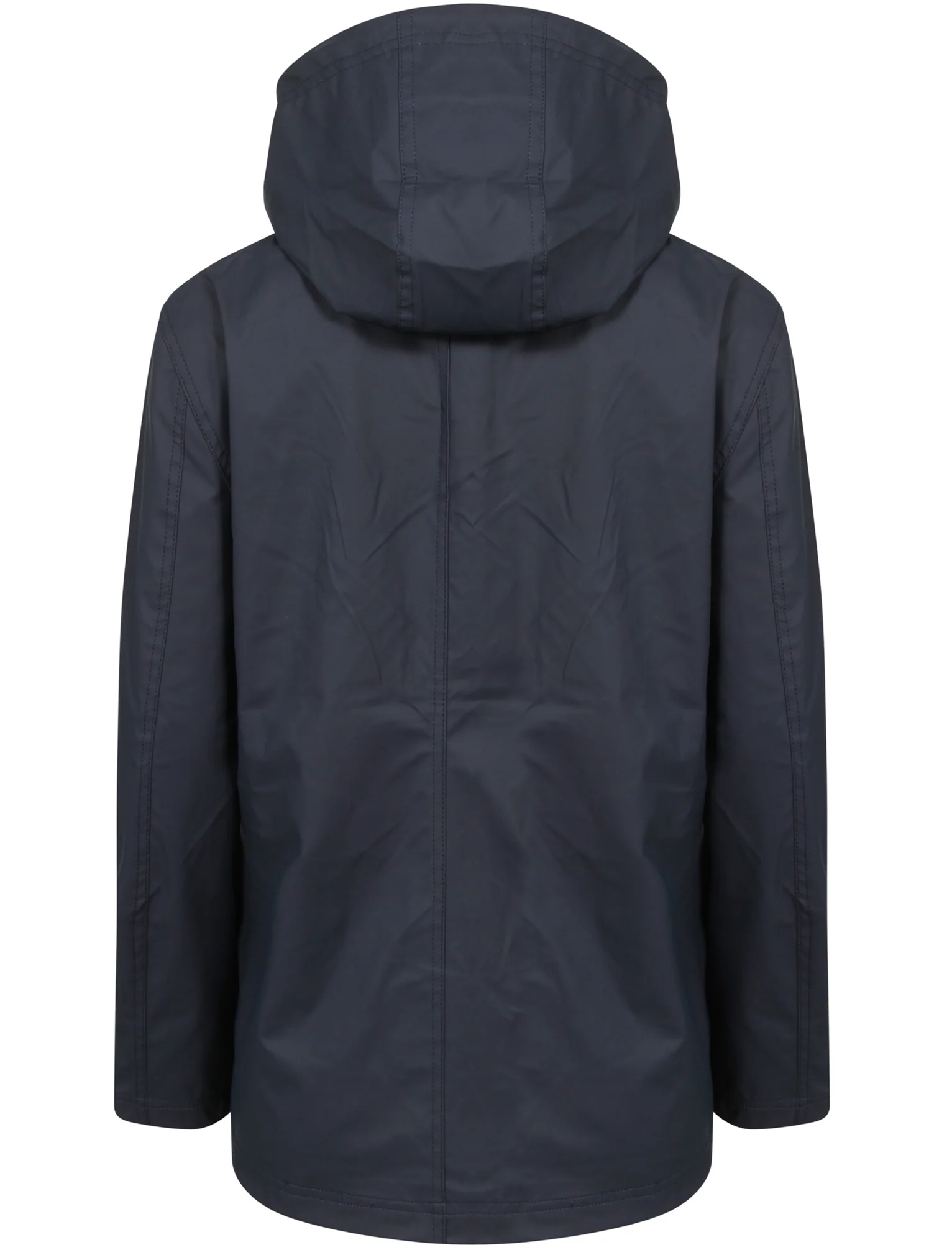 Kestrel Hooded Rain Coat in Navy / Yellow - Tokyo Laundry - Image 5