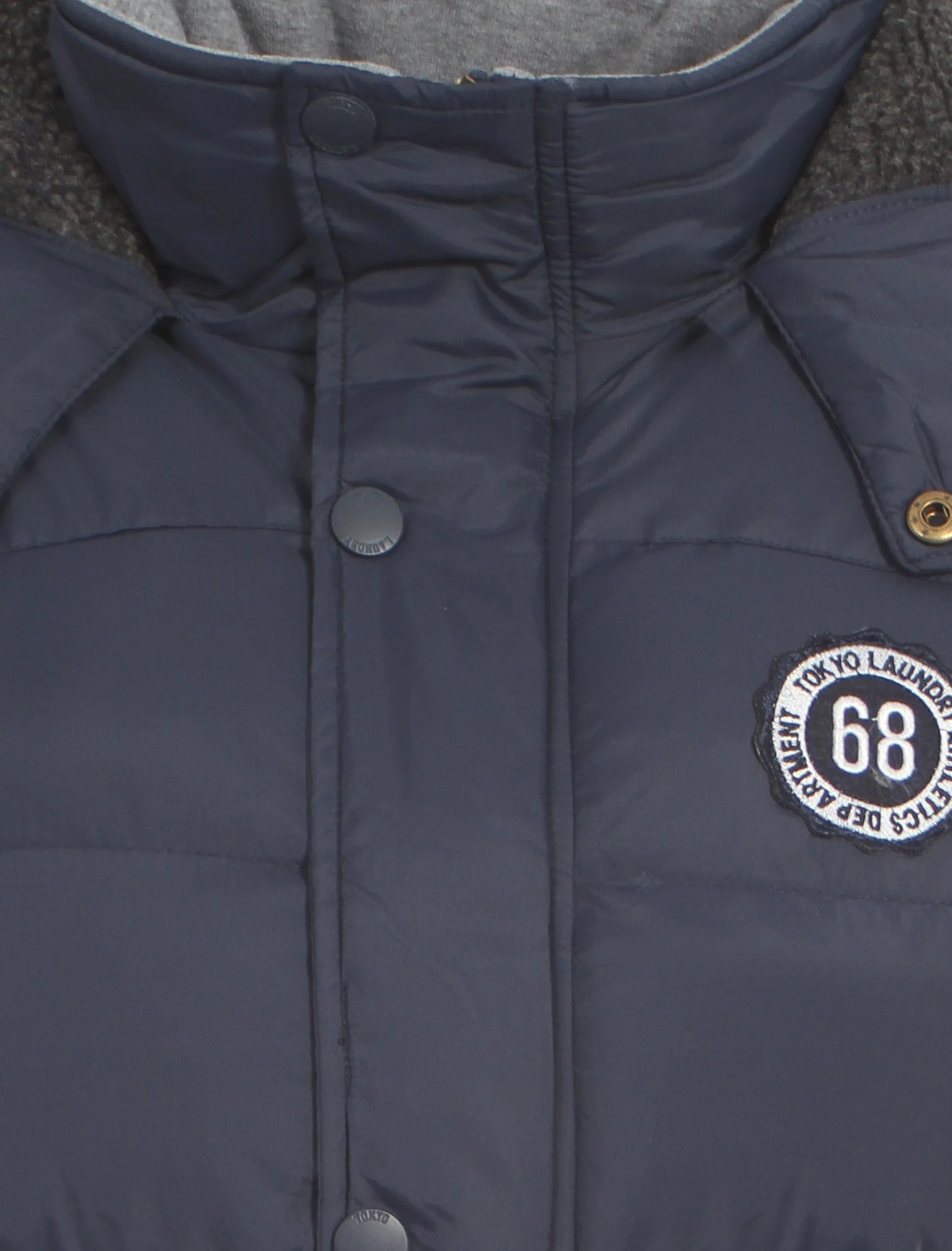 Tokyo Laundry Exclusive Rishton gilet in blue - Image 5