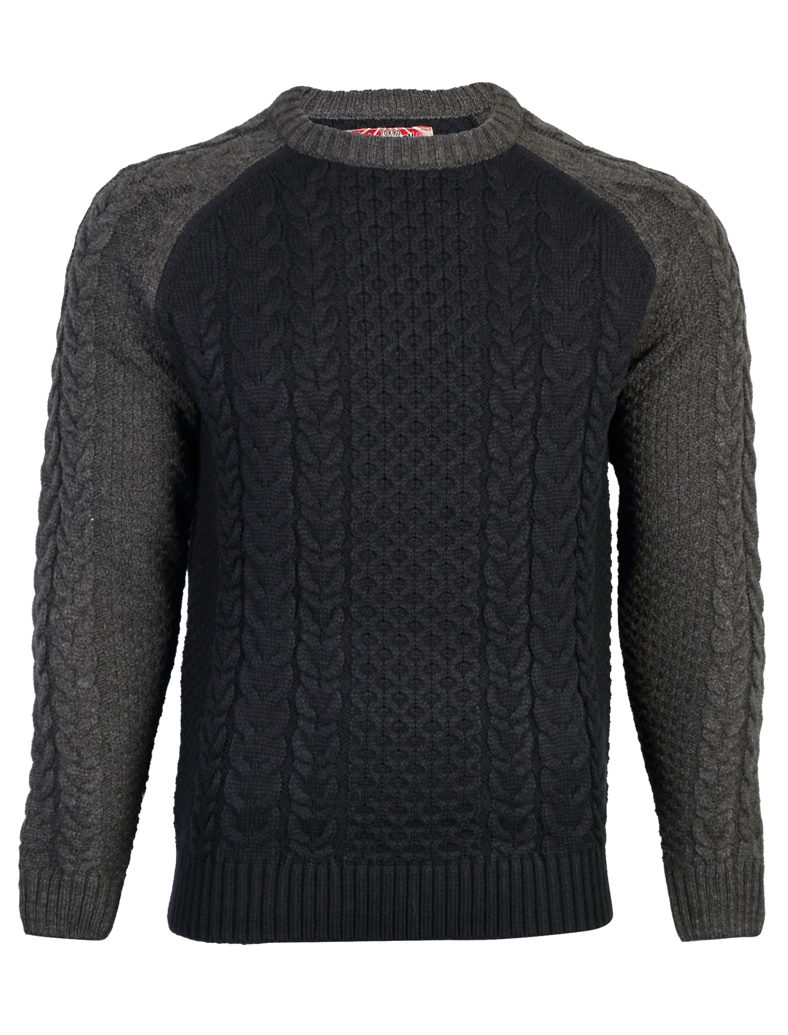 Tokyo Laundry Matty contrast sleeve jumper - Image 3