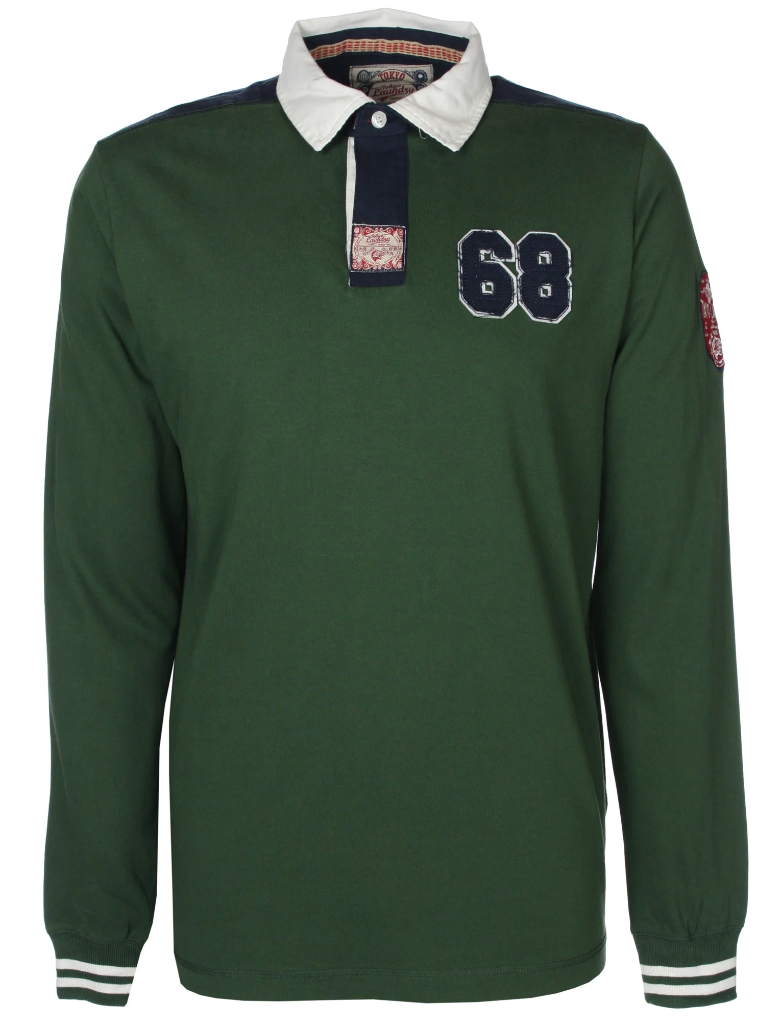 Tokyo Laundry Robin Long Sleeved Polo Shirt - Image 3