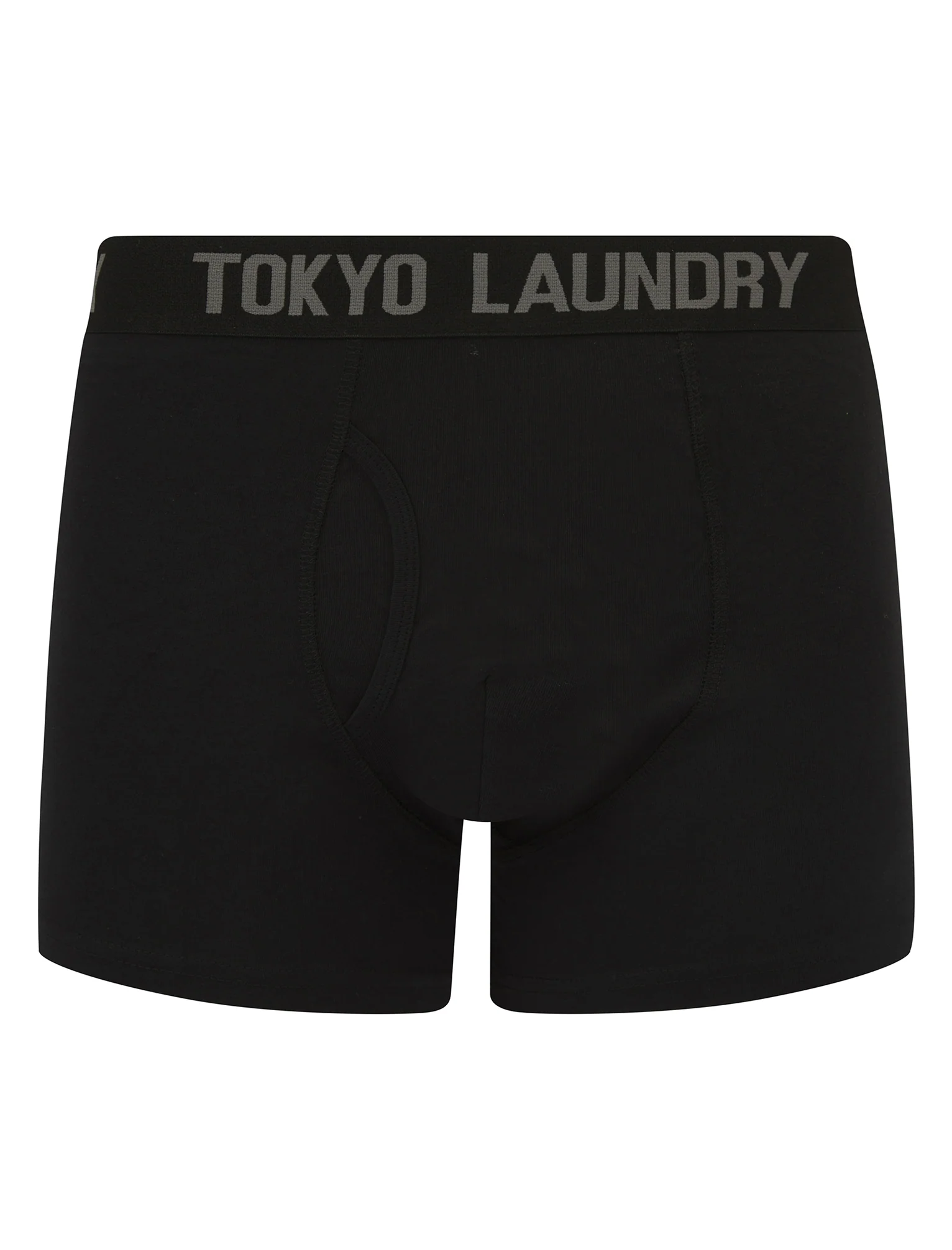 Tona (5 Pack) Stretch Cotton Boxer Shorts Set in Black - Tokyo Laundry - Image 10