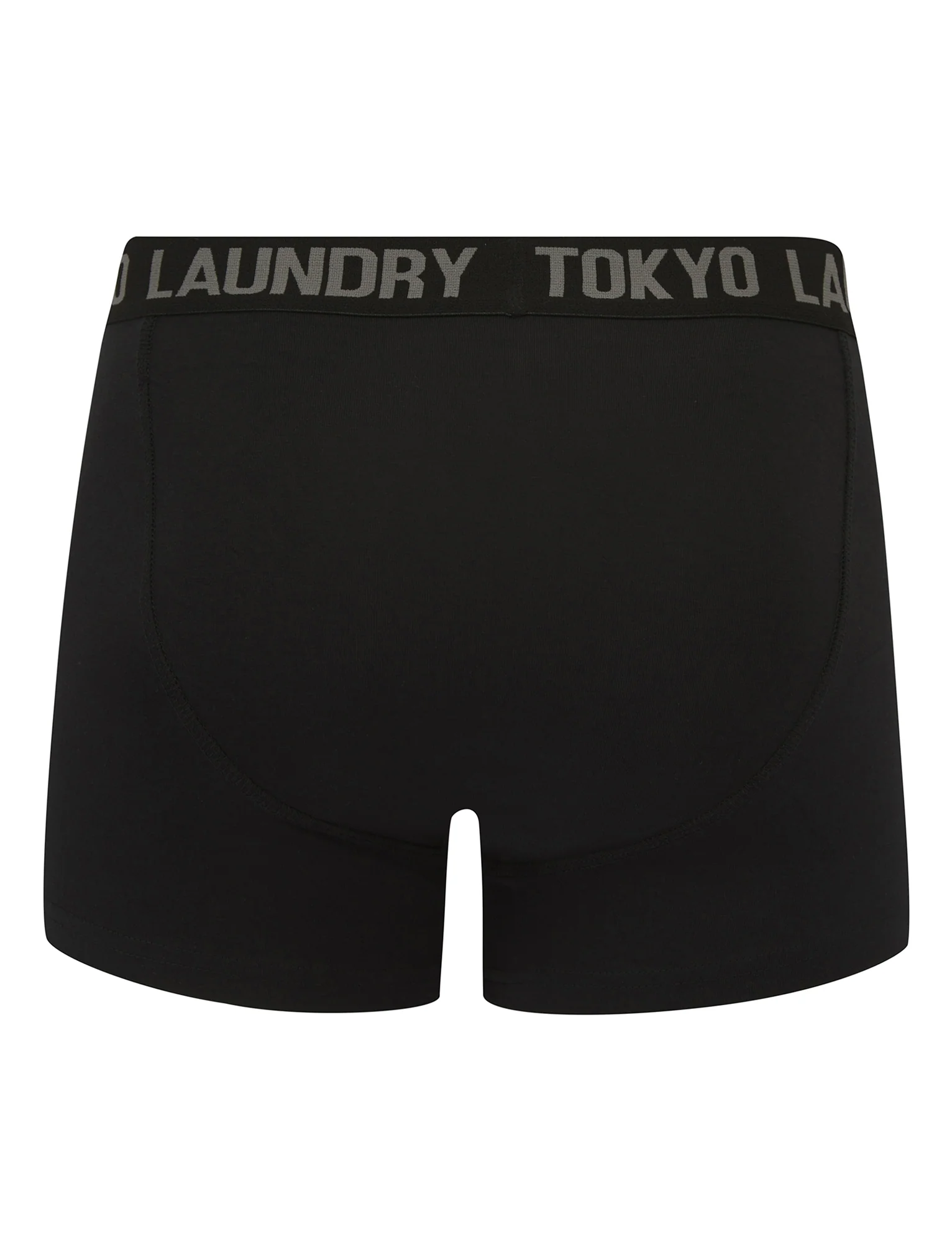 Tona (5 Pack) Stretch Cotton Boxer Shorts Set in Black - Tokyo Laundry - Image 11