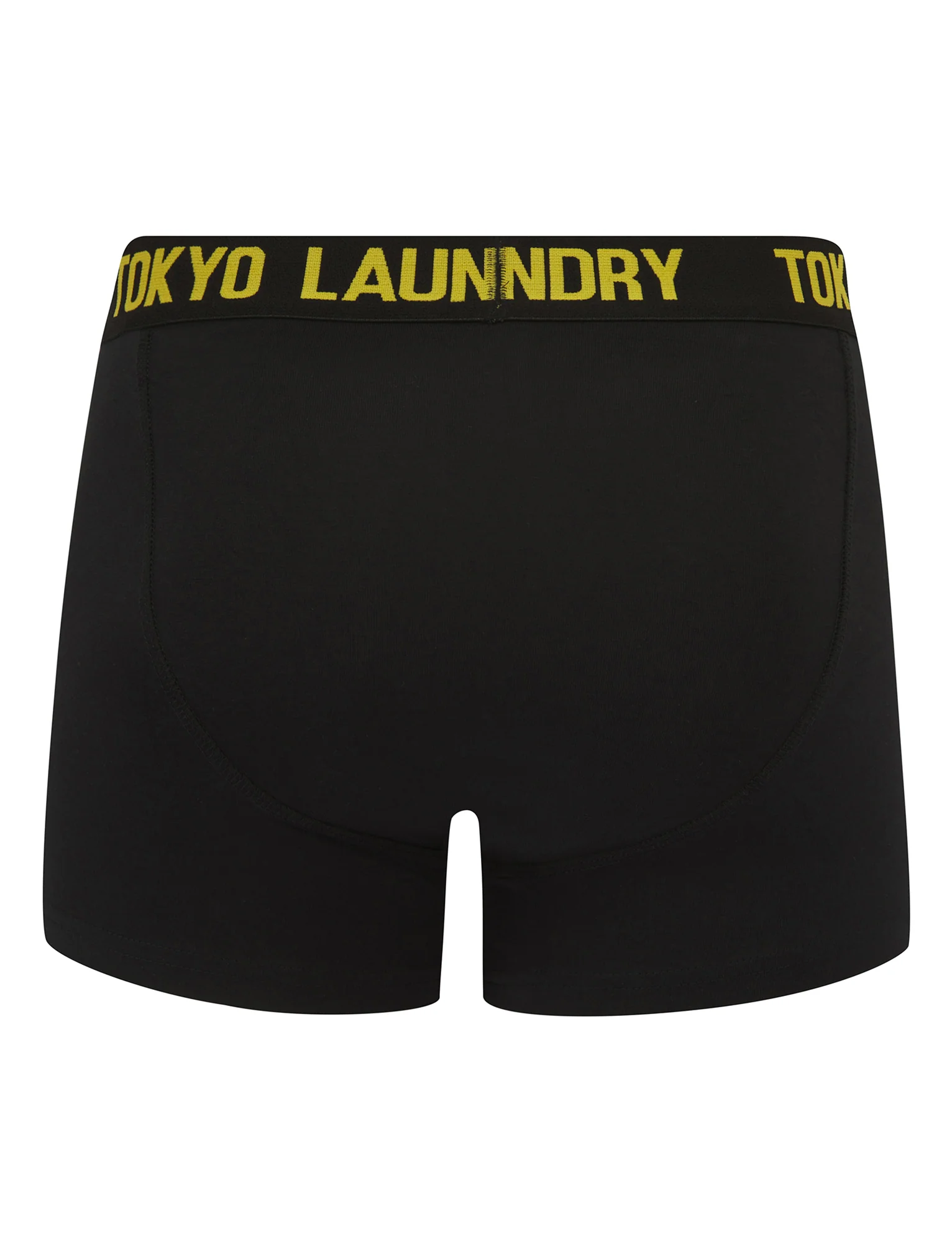 Tona (5 Pack) Stretch Cotton Boxer Shorts Set in Black - Tokyo Laundry - Image 3