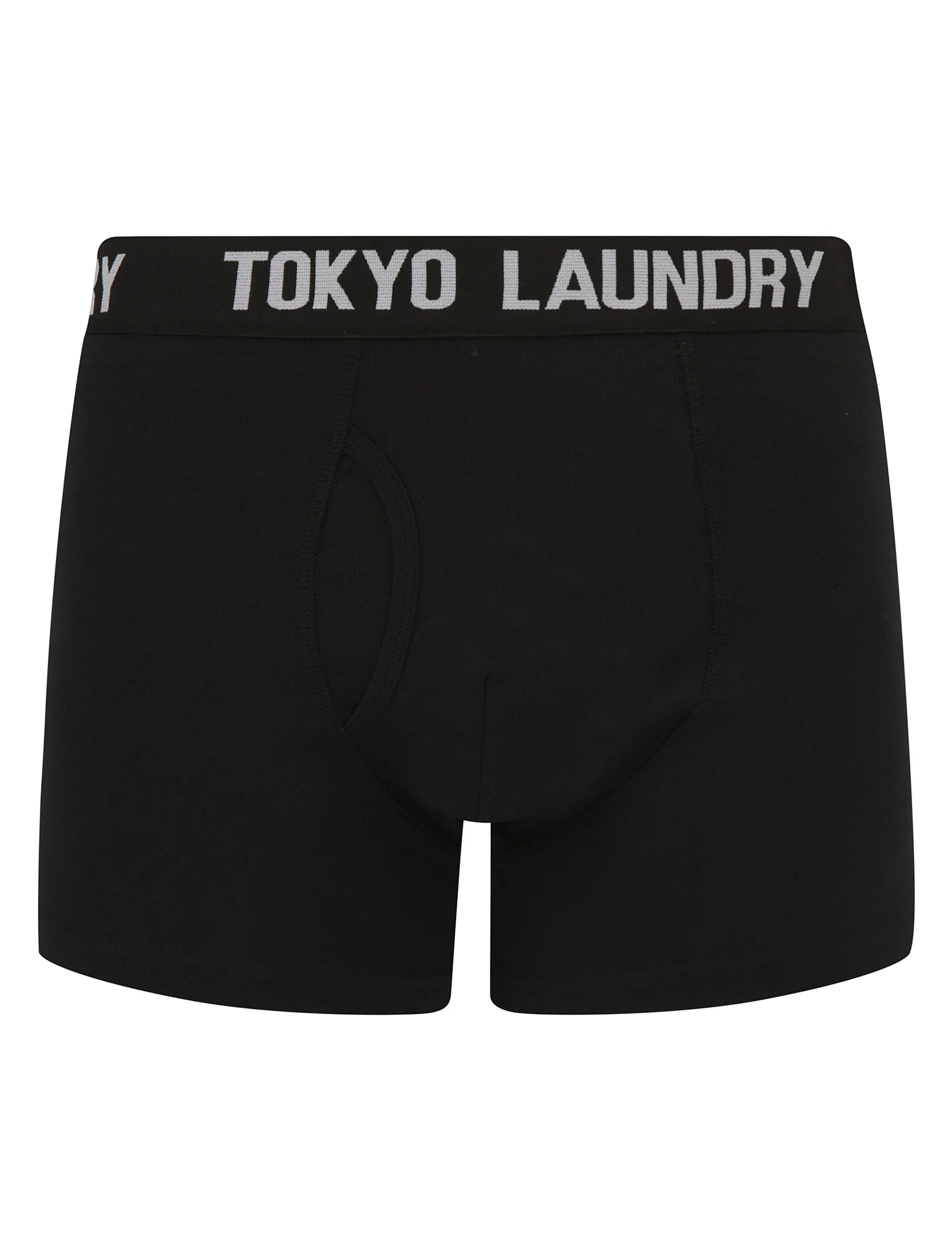Tona (5 Pack) Stretch Cotton Boxer Shorts Set in Black - Tokyo Laundry - Image 4